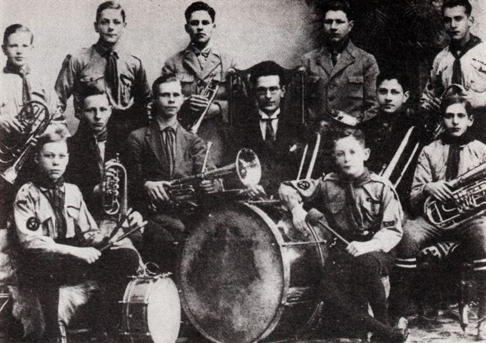 Scoutmusikkåren a´la 1929